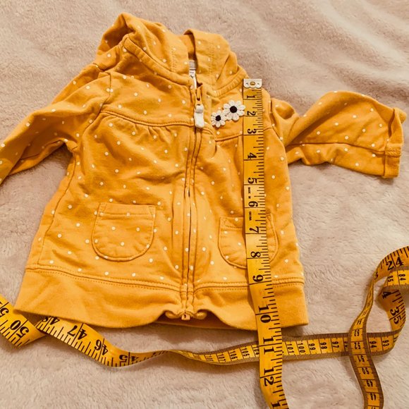 Carter's Two Hooded Zip Up Jackets Size 6 Months - Picture 16 of 16